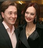 Сергей Безруков с женой Ириной Ливановой