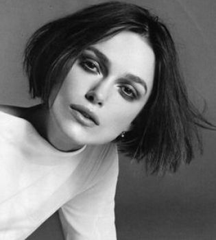 Кира Найтли в ч/б