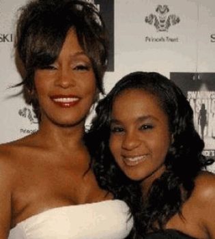 Уитни Хьюстон с дочерью Бобби Кристиной