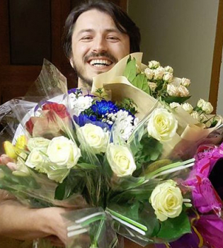 Сергей Притула опубликовал первое фото новорожденной дочерью