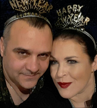 Руслана Писанка и ее муж Игорь