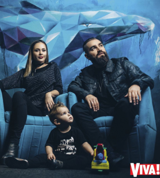 Юля Санина и Вал Бебко знакомят с сыном Даниилом