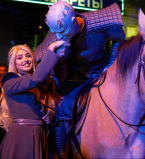 Николай Тищенко и Алла Барановская на Хллоуине 2017