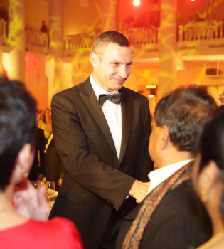 Виталий Кличко на Венском балу