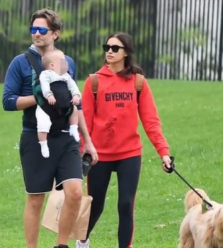 Все в сборе: Ирина Шейк и Брэдли Купер впервые появились на публике с дочерью