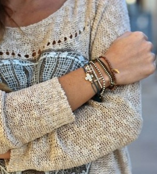 Браслеты для нее и для него - модные тренды-2018
