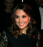 Беременная Кейт Миддлтон в элегантном платье блистает на гала-ужине в Лондоне