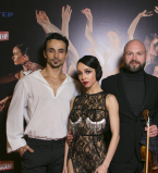 Екатерина Кухар и Александр Стоянов исполнили страстный танец в сопровождении виртуоз-оркестра Kiev Tango Project