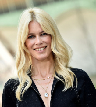 Клаудия Шиффер на презентации книги