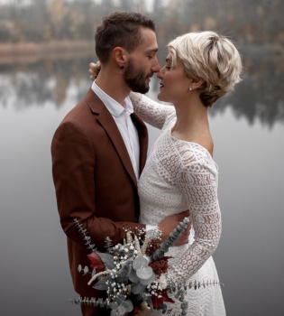 Вера Кекелия и Роман Дуда поженились