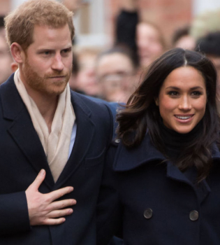 Влюбленные и стильные: принц Гарри и Меган Маркл впервые вышли в свет после помолвки
