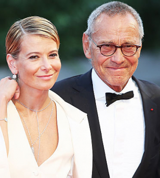 Юлия Высоцкая с мужем и сыном