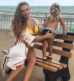 На кого похожа? Яна Соломко впервые показала лицо дочери Киры