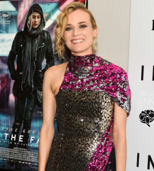 Это провал: Диану Крюгер раскритиковали за блестяще платье