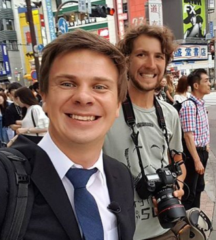 Дмитрий Комаров в Японии