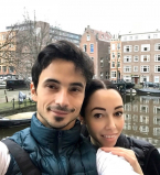 Екатерина Кухар и Александр Стоянов в Амстердаме