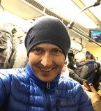 Саша Педан впервые за 5 лет проехался в метро