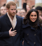 Принц Гарри и Меган Маркл приехали на рождественский ланч королевы Елизаветы II
