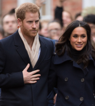 Принц Гарри и Меган Маркл приехали на рождественский ланч королевы Елизаветы II