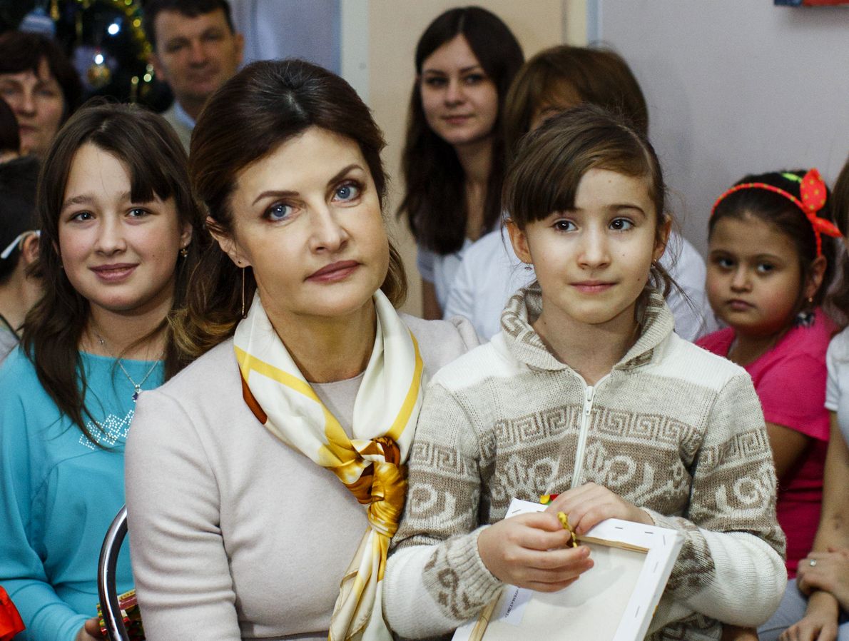 Марина Порошенко на благотворительном празднике