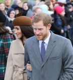 Принцы Уильям и Гарри появились на публике с супругами Кейт Миддлтон и Меган Маркл