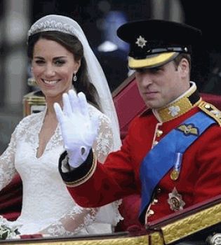 Принц Уильям и Кейт Миддлтон женаты