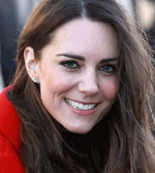 Кейт Миддлтон в красном