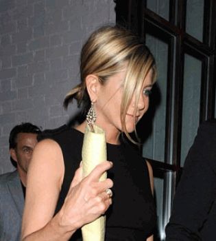 Дженнифер Энистон и Джастин Теру