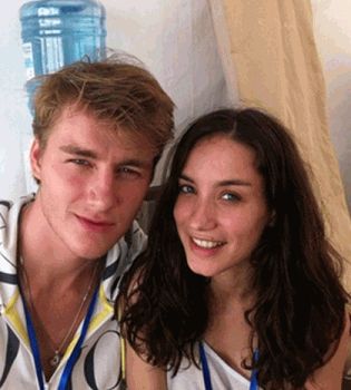 Алексей Воробьев и Вика Дайнеко