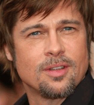 Брэд Питт с бородой