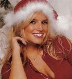 Джессика Симпсон снегурка