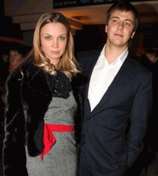 Татьяна Арнтгольц с мужем