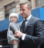 бекхем такой с дочкой