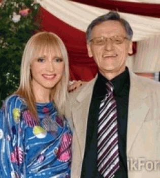 Кристина Орбакайте с отцом