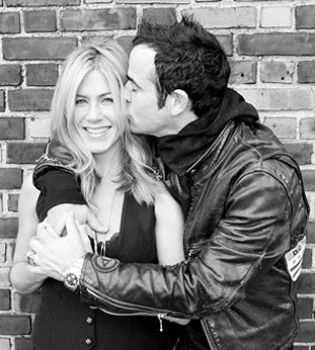 Дженнифер Энистон и Джастин 2