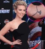 Скарлетт Йоханссон тату