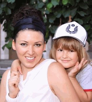 Ирина Дубцова с сыном