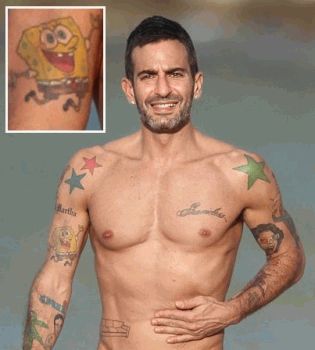 Марк Джейкобс тату