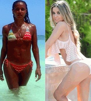 звезды в бикини