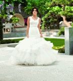 Маша Собко в свадебном платье