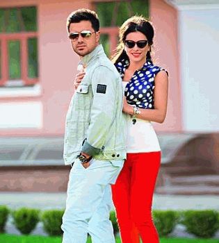 Ани Лорак с супругом