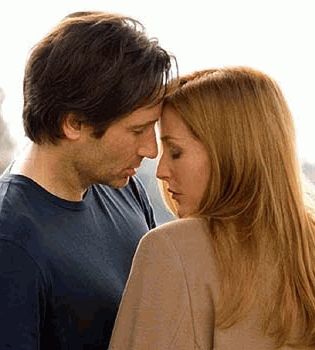 Джиллиан Андерсон и Дэвид Духовный