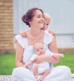 Даша Малахова с детьми