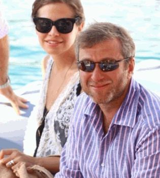 Роман Абрамович с Дашей