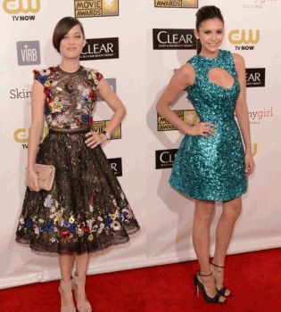 платья Critic&#039;s Choice Movie Awards