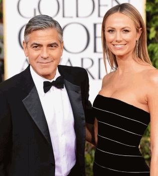 Джордж Клуни и Стейси Киблер