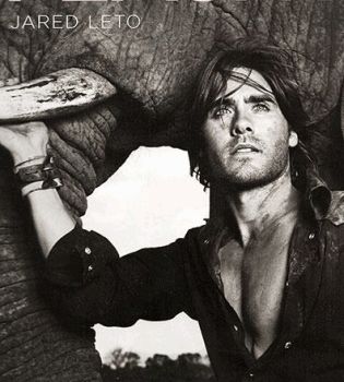 Джаред Лето со слоном