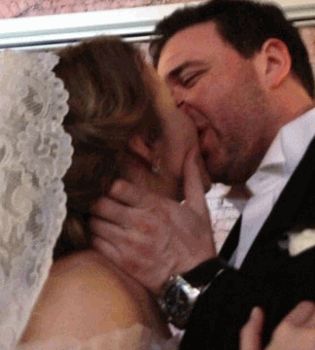 Свадьба Собчак_поцелуй
