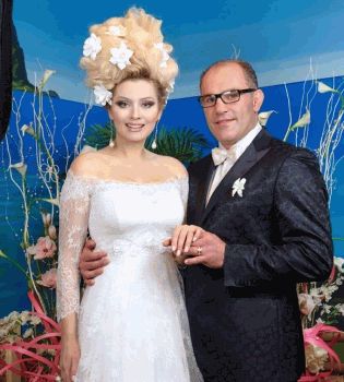 Лена Ленина с мужем