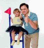 Андрей Леонов с дочкой